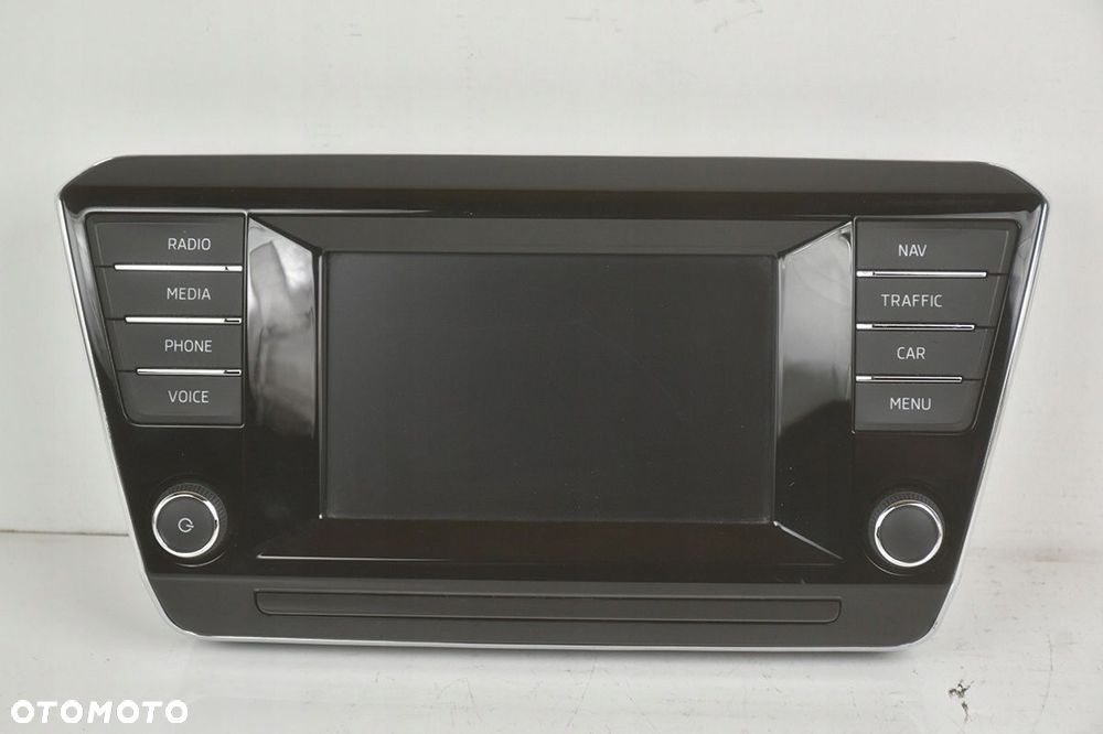 radio * ekran nawigacja skoda superb iii 3v 3v0919605a - 4