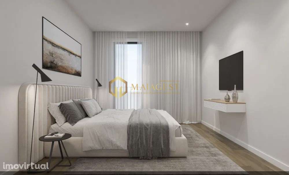 Apartamento T2 no ÁKUAS Residence em Águas Santas - Grande imagem: 3/11