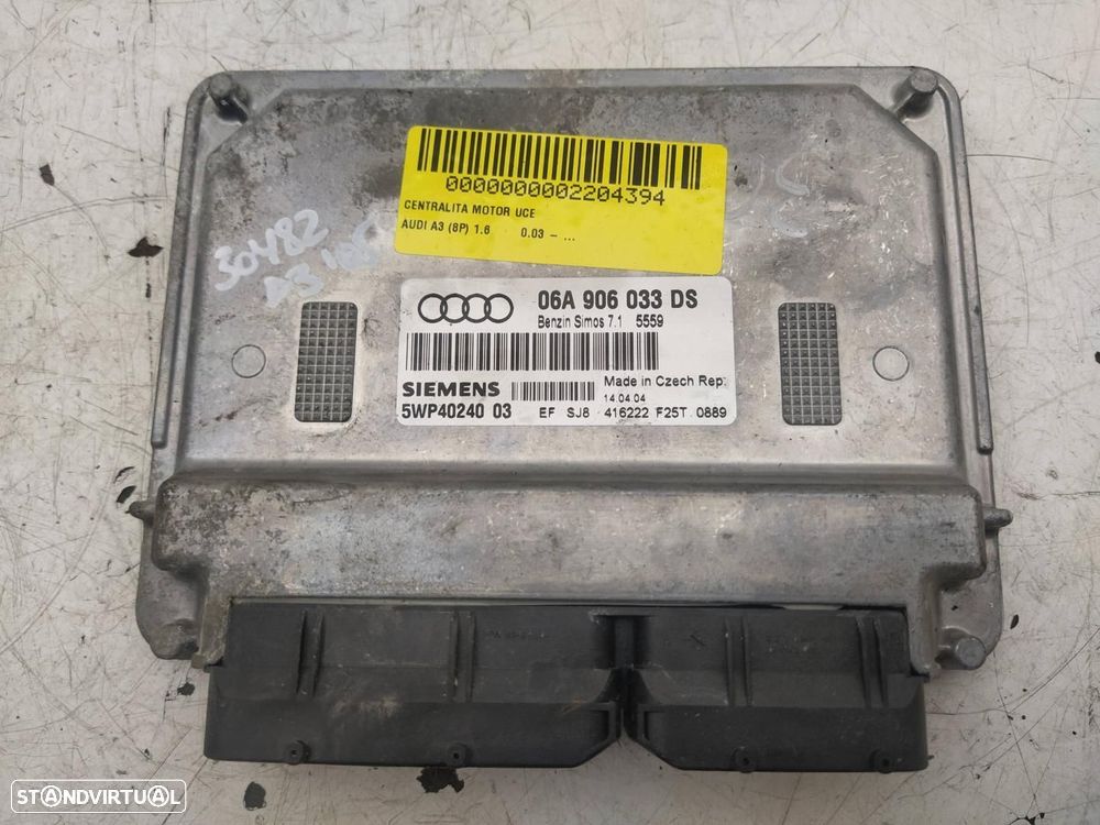 CENTRALINA DO MOTOR UCE AUDI A3 - 1