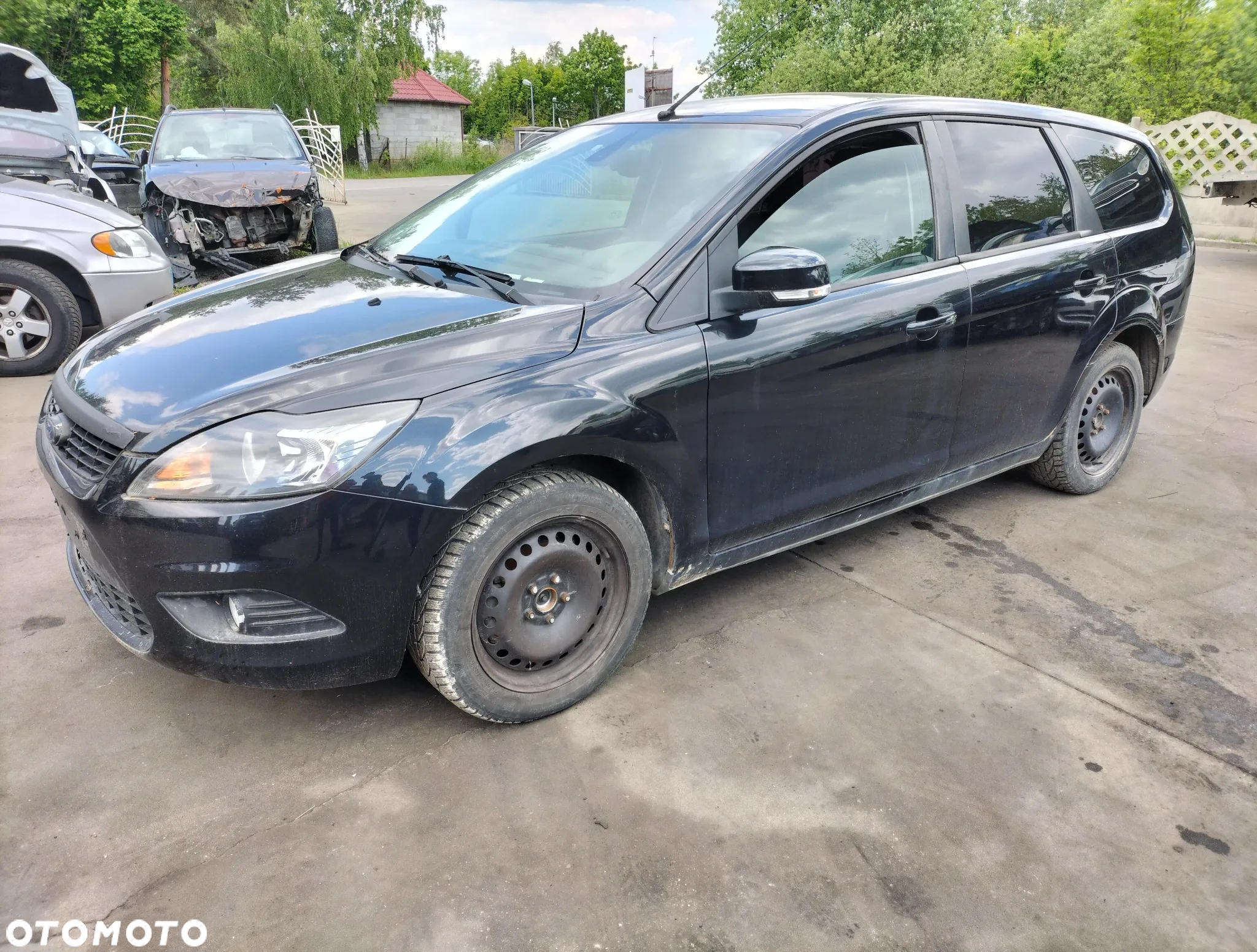 DRZWI PRAWE PRZÓD FORD FOCUS MK2 LIFT KOMBI KOD LAK. F3 - 9