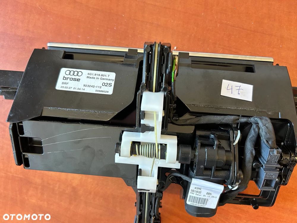 RADIO NAWIGACJA WYŚWIETLACZ EKRAN WINDA AUDI A6 C7 4G1919601T - 8