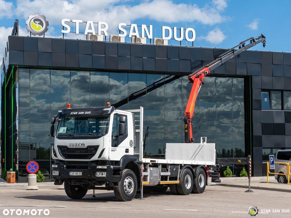 Iveco TRAKKER 360 6x4 PALFINGER PK 18502 SH HDS Żuraw Rotator - 1