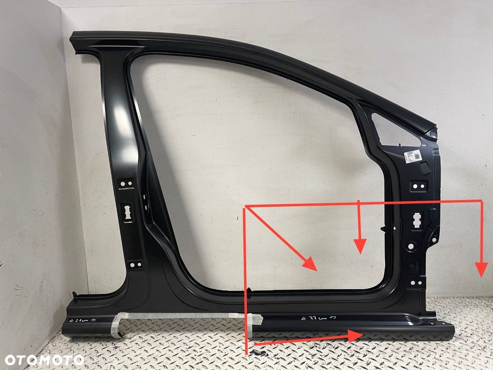 NOWY PRAWY PRZEDNI PRÓG PRAWA PRZÓD VW GOLF VII 7 12-20 5G9809836A - 2