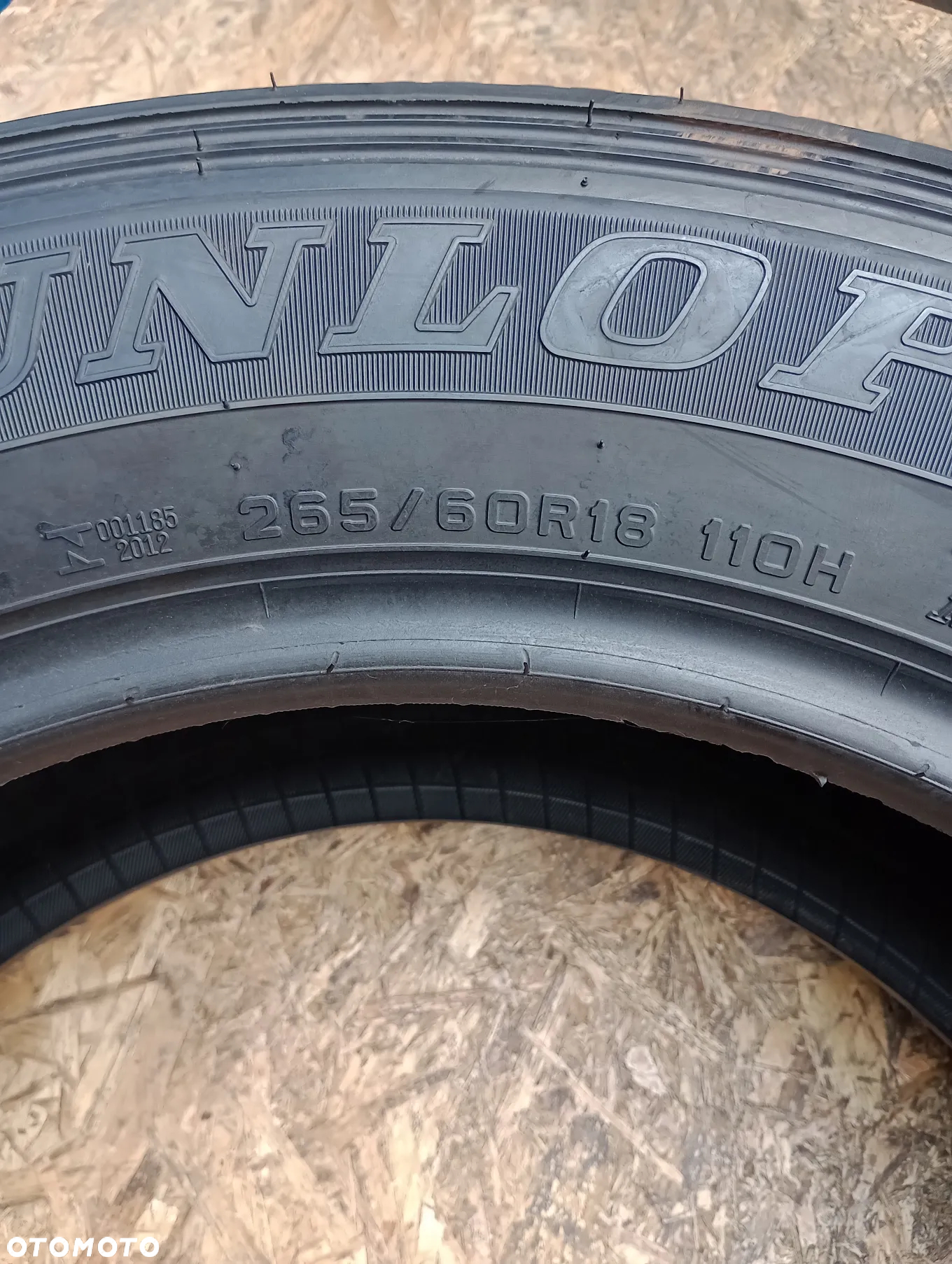 OPONY LETNIE TERENOWE 4x 265/60 R18 110H DUNLOP AT20 GRANDTREK - 8