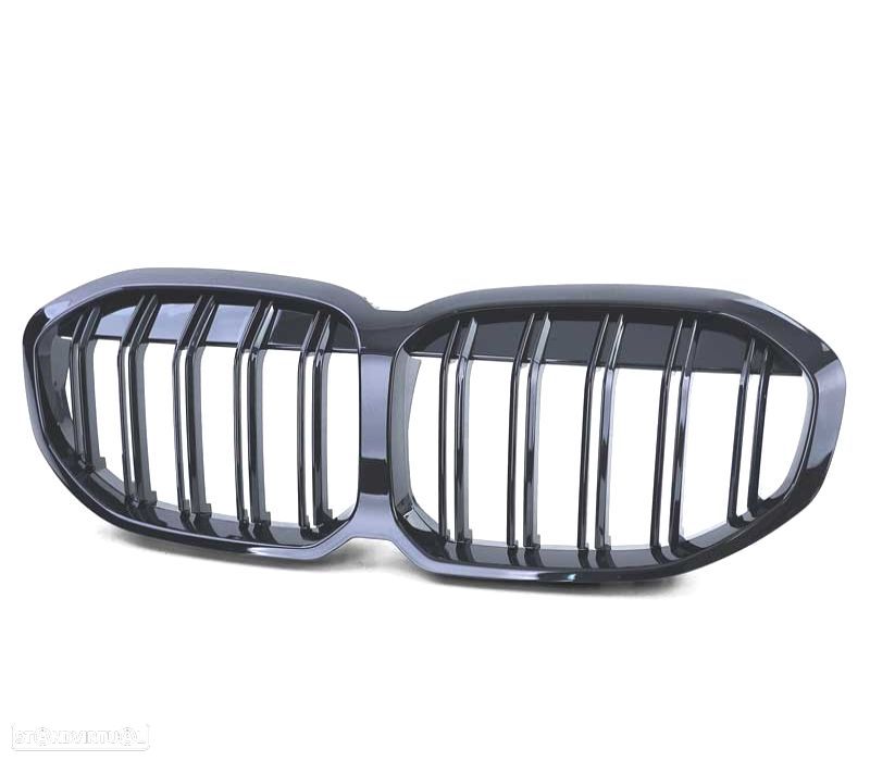 GRELHA FRONTAL BMW F40 19- PRETO BRILHANTE LOOK M - 2