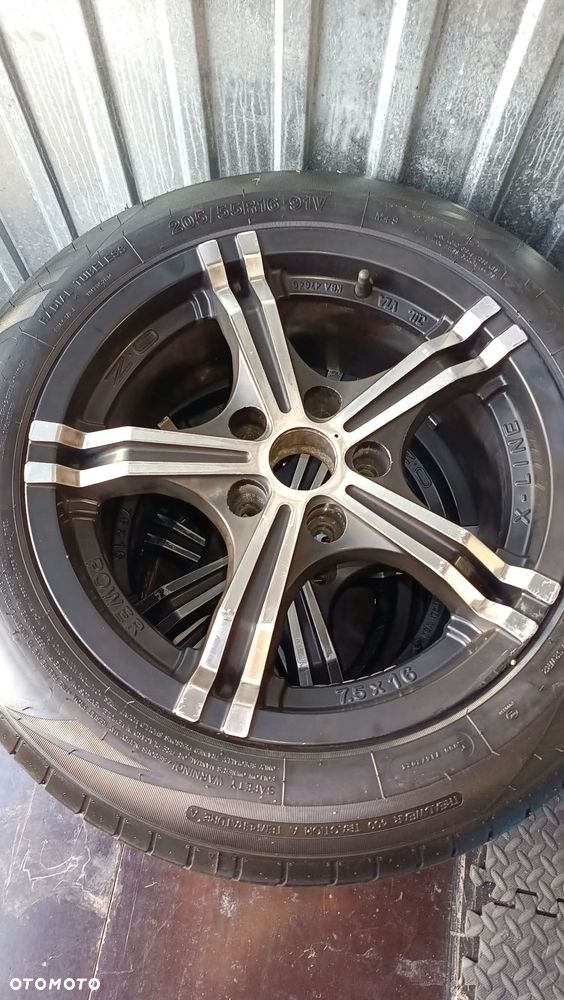 Alufelgi plus Nowe!!opony 205/55/R16 - 4