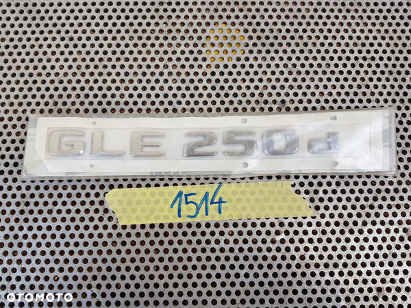 Mercedes W166 W292 Logo Znaczek Emblemat Oznaczenie GLE 250d