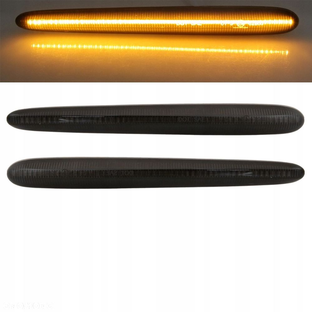 Kierunkowskazy Migacze Boczne Bok kpl Led Black Tuning Alfa Rome Giulietta - 1