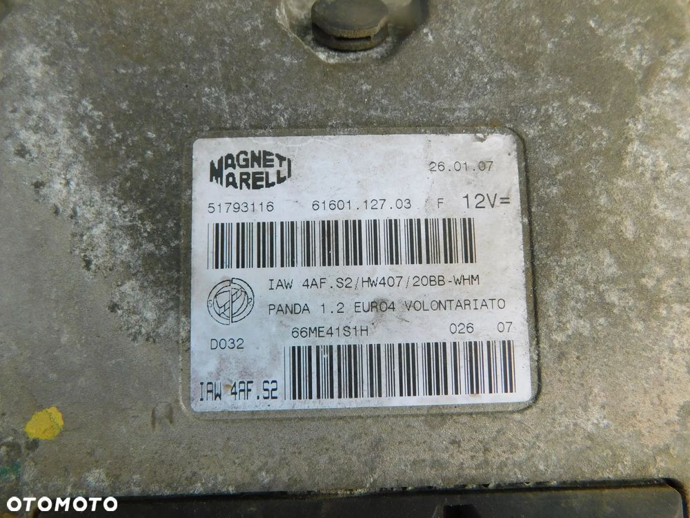 fiat panda zestaw startowy IAW4AF.SZ nr M5058 WYSYŁKA - 6
