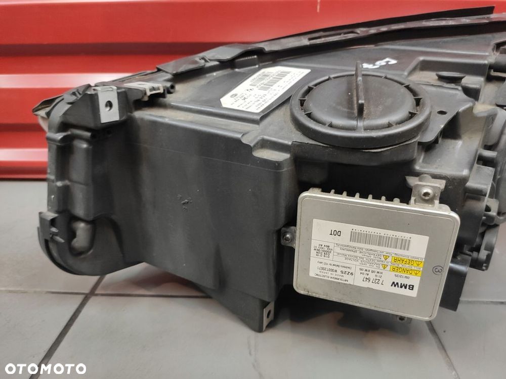 BMW 5 GT F07 LAMPA LEWA PRAWA PRZÓD LAMPY PRZEDNIE KPL SKRĘTNE XENON UK - 12