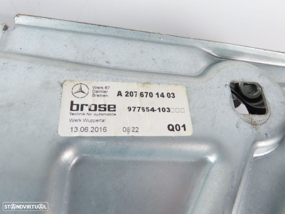 Elevador com Motor Direito/Trás Usado / Original MERCEDES-BENZ E-CLASS Coupe (C2... - 5