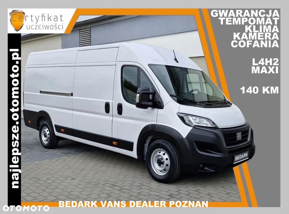 Fiat Ducato, L4H2 MAXI, kamera cofania, tempomat, klima