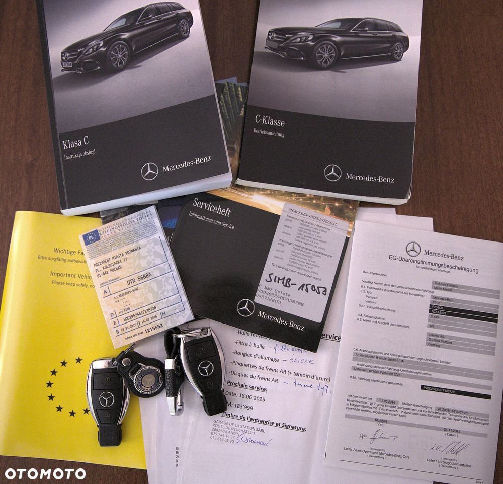 Mercedes-Benz Klasa C 180 (BlueEFFICIENCY) 7G-TRONIC Elegance - 33