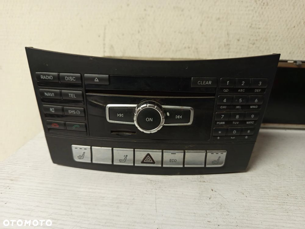MERCEDES E-KLASA W212 LIFT CLS W218 RADIO CD NAWIGACJA GPS NAVI A2129007225 - 2