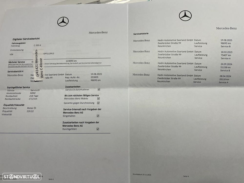 Mercedes-Benz C 220 Station d 9G-TRONIC AMG Line - 28