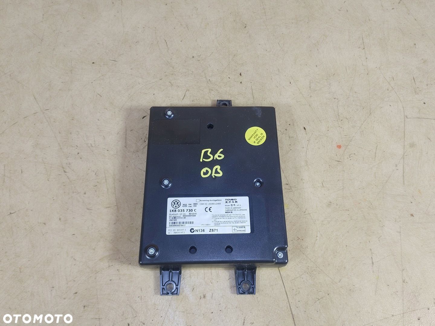 PASSAT B6 MODUŁ BLUETOOTH 1K8035730C - 1