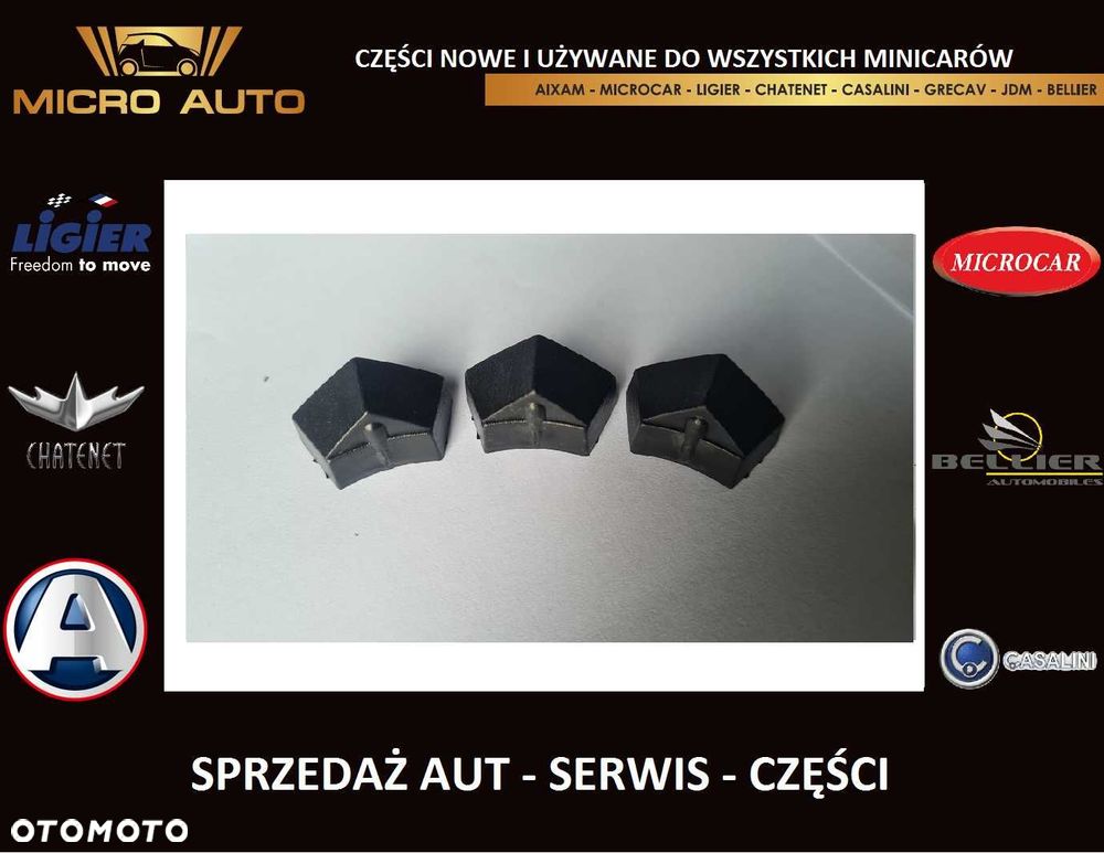 Ślizg Kość sprzęgła Aixam Microcar Ligier JDM Grecav Bellier 652 - 1