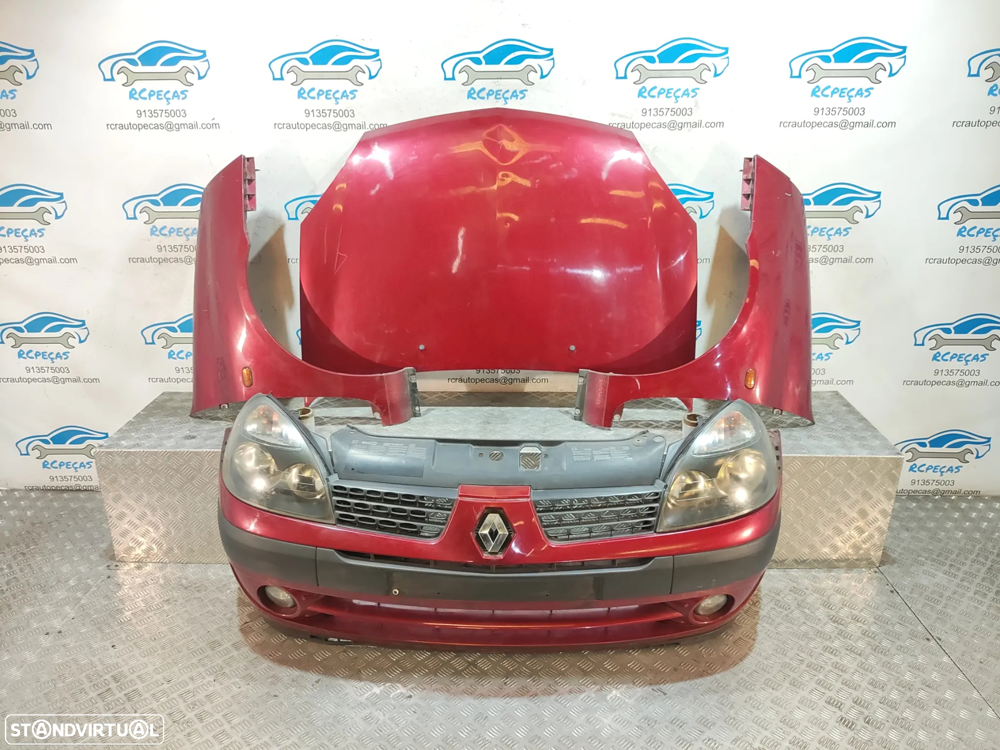 Frente Completa Renault Clio mk2 Facelift Fase 2 2001 a 2003 - 25