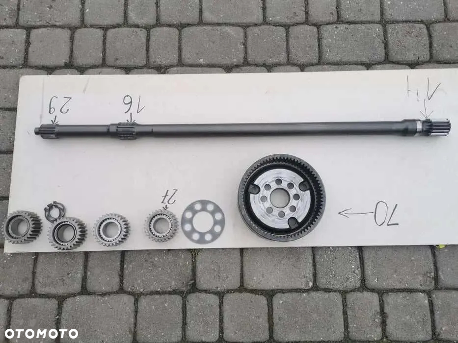Zwolnica Most Dyfer półoś Spicer Dana wozidło 9t Terex Wacker Neuson JCB - 2