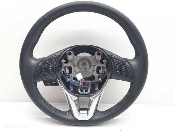 KIEROWNICA MULTIFUNKCYJNA SKÓRA CZARNA MAZDA CX-5 I