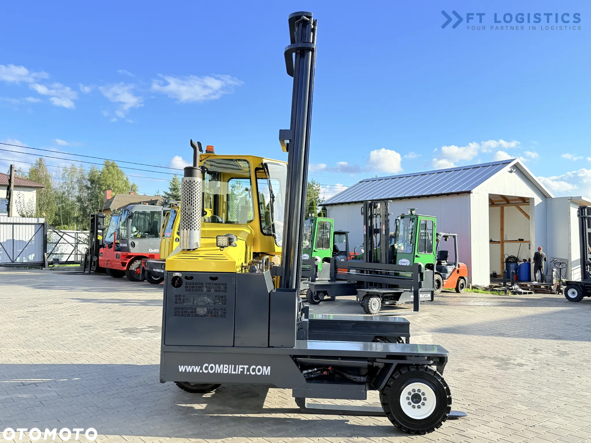 Combilift WÓZEK CZTEROKIERUNKOWY - WIELOKIERUNKOWY C5000XL / GAS / DUPLEX 6000MM /JEDYNE 3479 MOTOGODZIN /  PRZESUW WIDEŁ / PEŁNA KABINA / STAN IDEALNY / Szeroka oferta wózków czterokierunkowych i bocznych, dopasowanych do różnorodnych potrzeb i zastosowań - 6