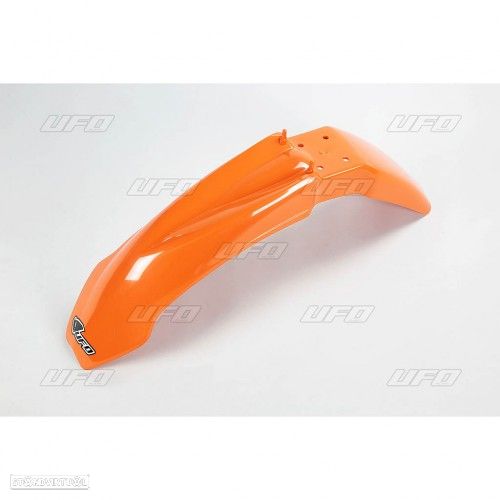 guarda lamas dianteiro ufo laranja ktm exc - 1