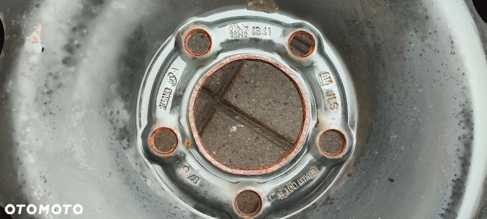 FELGI STALOWE 5x115 6,5Jx16 CALI ET41 OPEL ZAFIRA C  ASTRA J CHEVROLET KOMPLET - 2