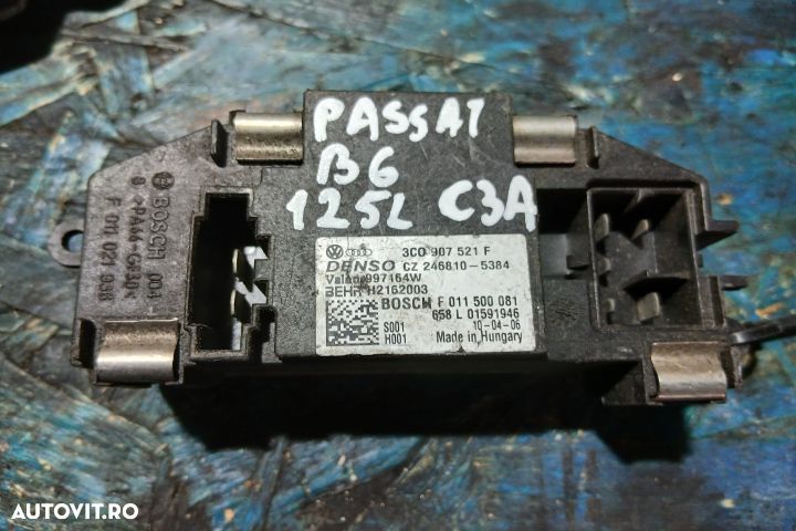Rezistenta trepte aeroterma 3C0907521F 3C0907521F Volkswagen VW Passa - 1