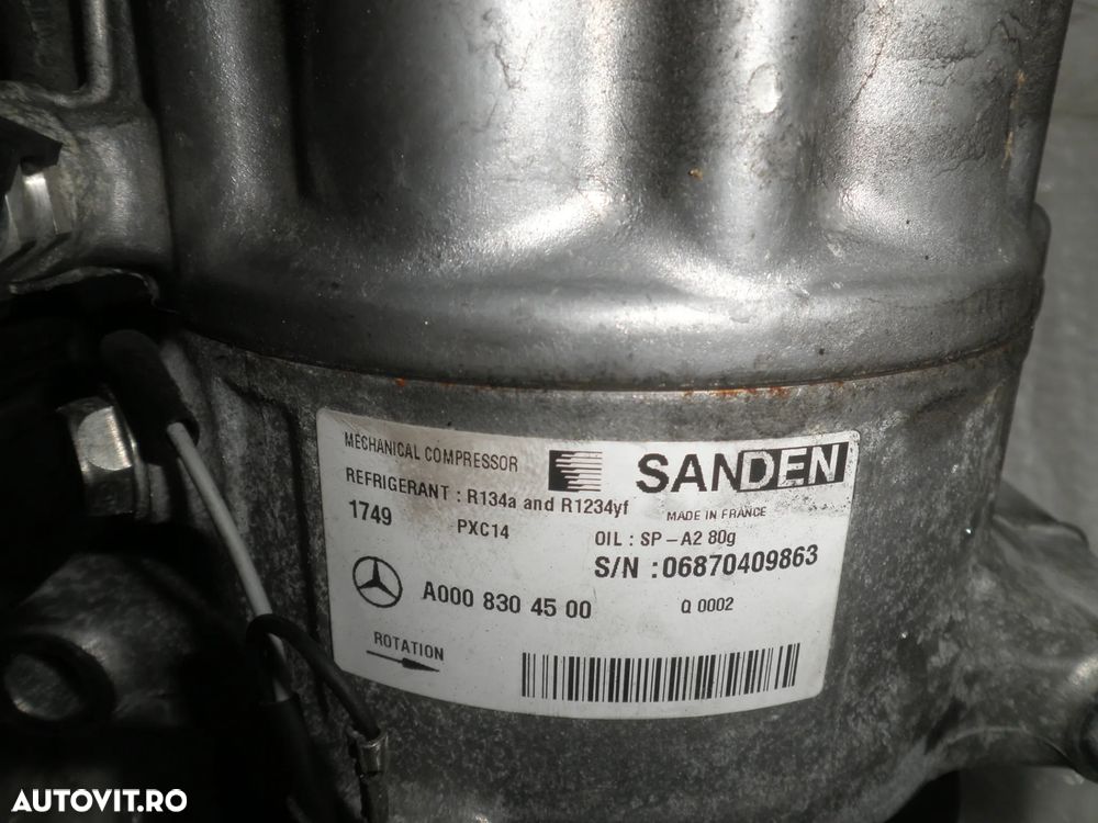 Compresor AC Mercedes CLS C257, E Class W213, 2.0 3.0 CDI A0008304500 - 3