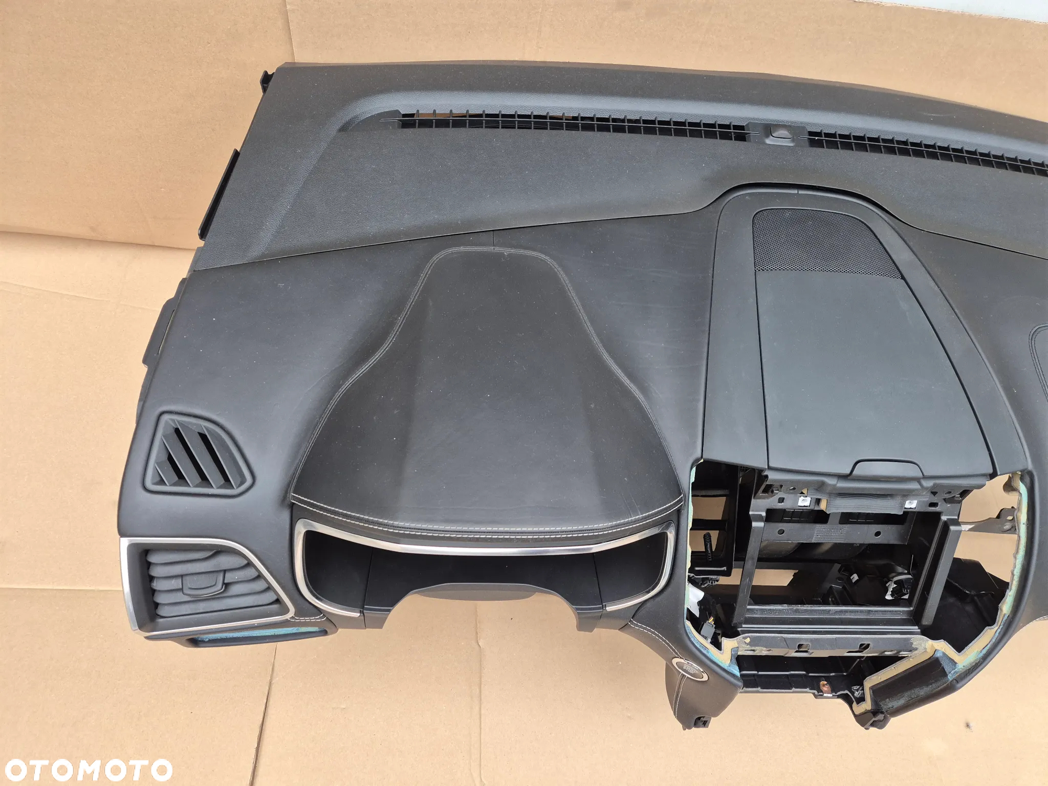FORD GALAXY MK4 S-MAX MK2 VIGNALE KONSOLA SZYTA NIĆ ORYGINALNA NIE REGENEROWANA+PODUSZKA PASAŻERA KOMPLET - 2