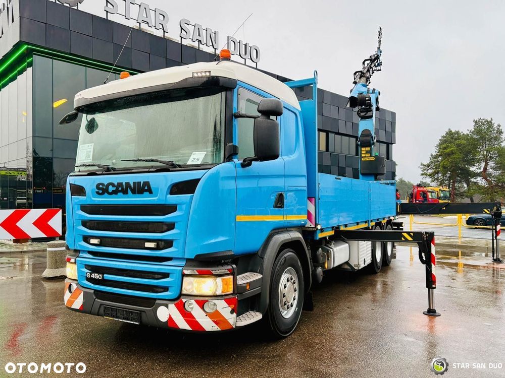 Scania G450 6x4 PALFINGER PK 42002 SH HDS Żuraw Fly Jib Wciagraka - 5