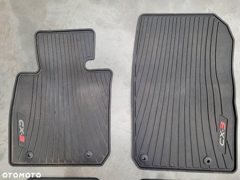 DYWANIKI KOMPLET GUMOWE MAZDA CX-3 DK EUROPA ORYGINAŁ DD2F-V0-351 - 3