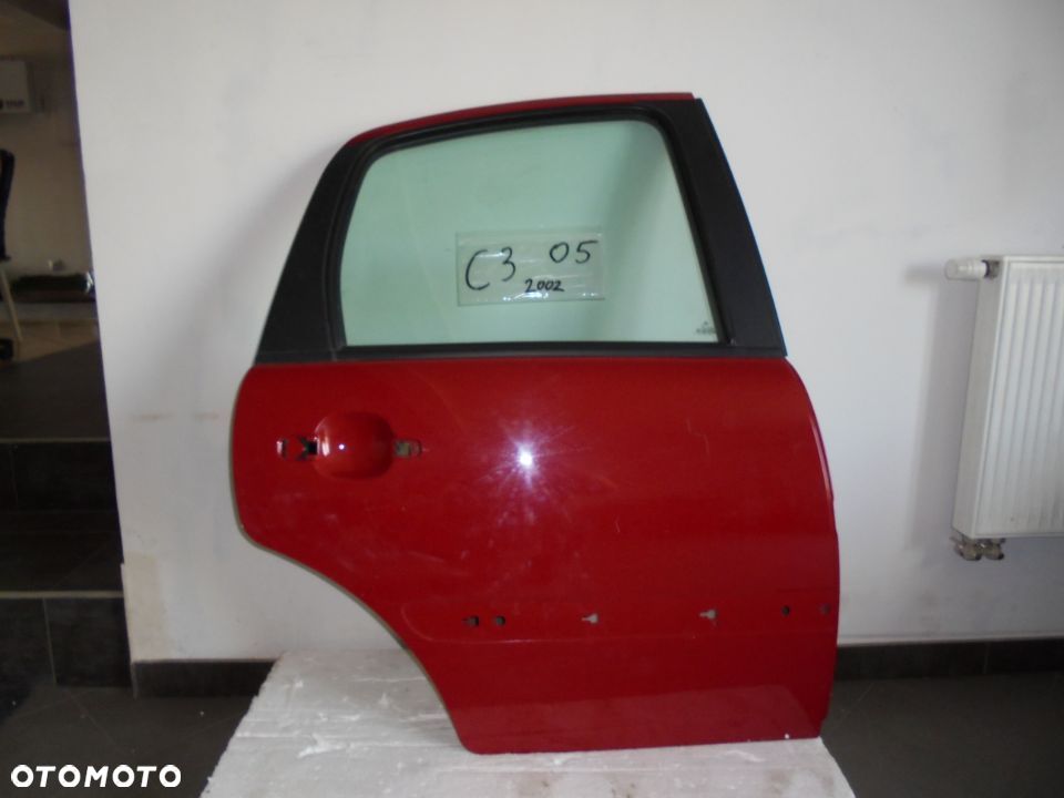 CITROEN C3 I 02-08 DRZWI PRAWE TYŁ 2002 - 2