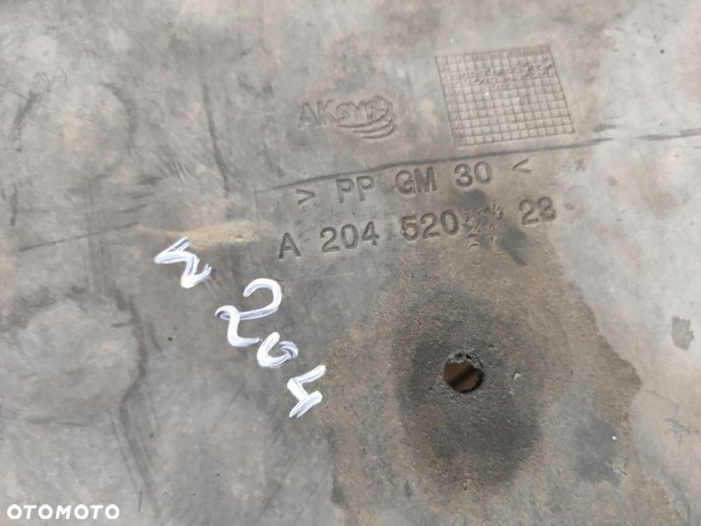 MERCEDES C-KLASA W204 OSŁONA DOLNA SILNIKA POD SILNIK SKRZYNIE ORYG - 13