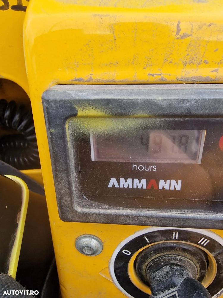 Ammann AMMANN 15.75, 1,5t, RADIOCOMANDA, lat tambur 0,8m, 2018, 491 ore functionare, tamburi tip picior de oaie 80% ok, lung 2,23m, inaltime 1,2m, latime 0,8m, motor YANMAR 14,8kW, STARE FOARTE  BUNA, posibilitate leasing-PROMOTIE 11.900 EUR+Tva - 15