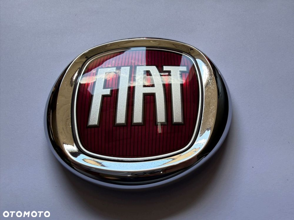 znaczek emblemat logo fiat 12 cm 120 mm tył przód ducato scudo doblo nowy - 1