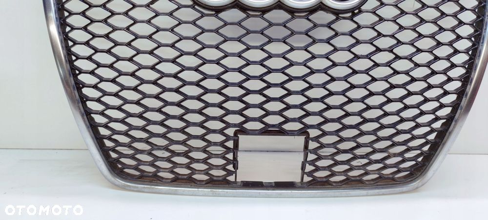 GRILL ATRAPA CHŁODNICY RADAR AUDI RS6 A6 C6 4F0853651AL 4F0853651AM - 5