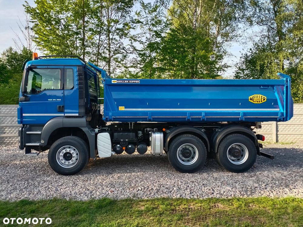 MAN TGS 26.360* 6x4 * 158400km* MEILLER KIPPER 3-stronny* RESOR* Stan Idealny* z NIEMIEC - 22