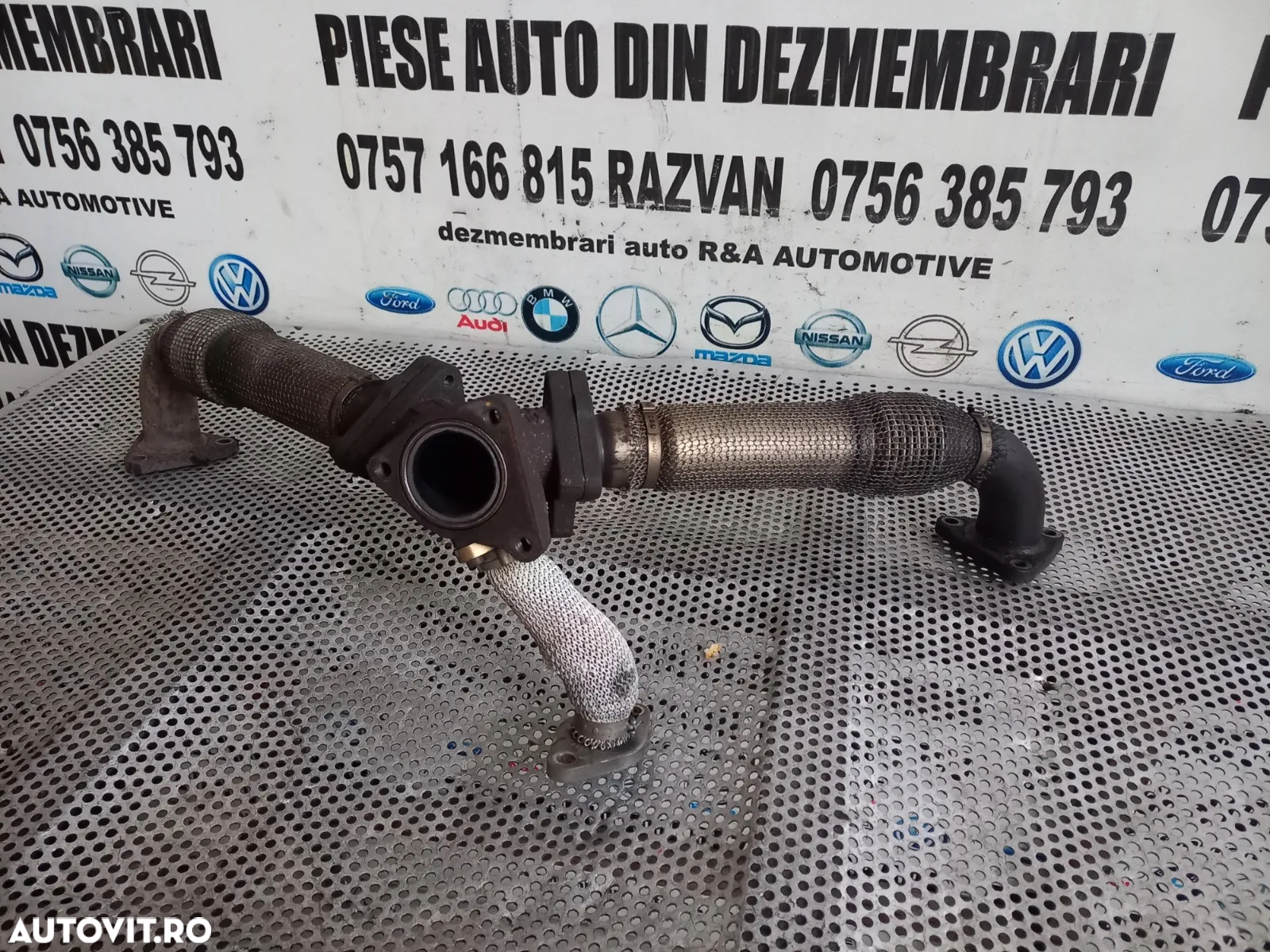 Conducte Conducta Galerie Evacuare Audi A6 C6 A4 B7 2.7 Tdi Euro 4 Motor BPP BSG - Dezmembrari Arad - 3