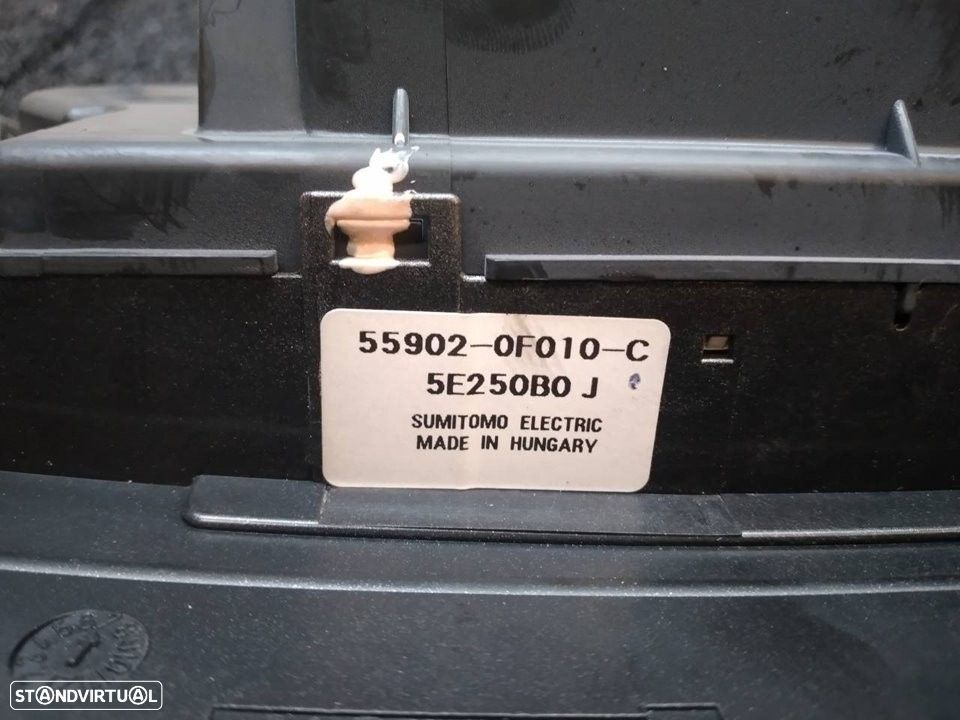 COMANDO CLIMATIZADOR TOYOTA COROLLA VERSO 2005 -559000F030 - 3