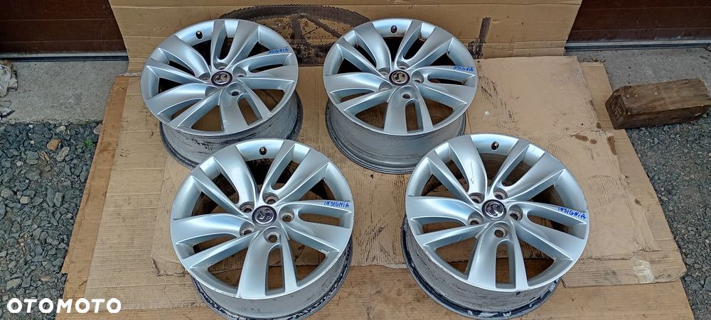 Alufelgi felgi aluminiowe alusy 5x120 R18 8J IS42 Opel Insignia A 0P065 - 1