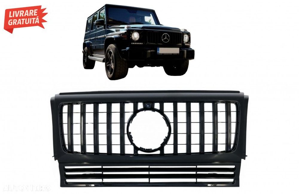 Grila Centrala Mercedes G-Class W463 (1990-2014) G63 GT-R Panamericana - 7