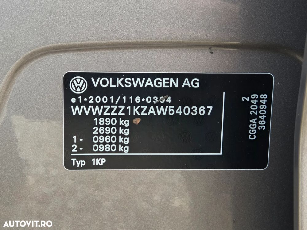 Volkswagen Golf Plus 1.4 Comfortline - 9