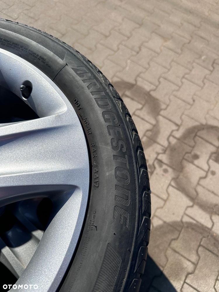 OPEL ASTRA J ZAFIRA C KOMPLET KÓŁ BRIDGESTONE 225/50/R17 94V TURANZA T001 LATO - 8