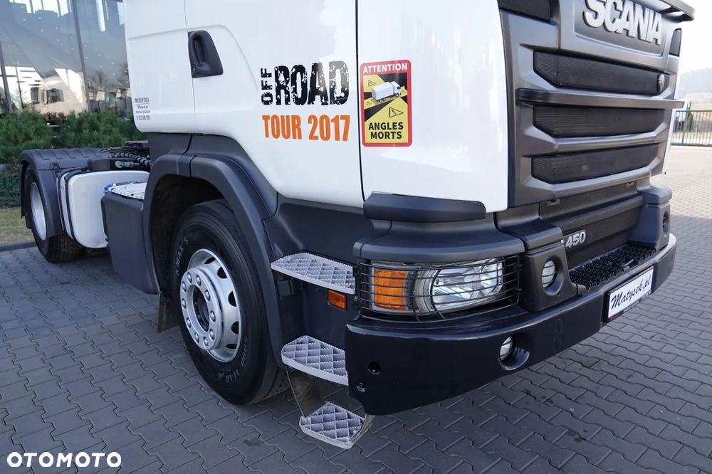 Scania G 450 / RETARDER / HYDRAULIKA / NISKA KABINA / SPROWADZONA / PO KONTRAKCIE SERWISOWYM - 11