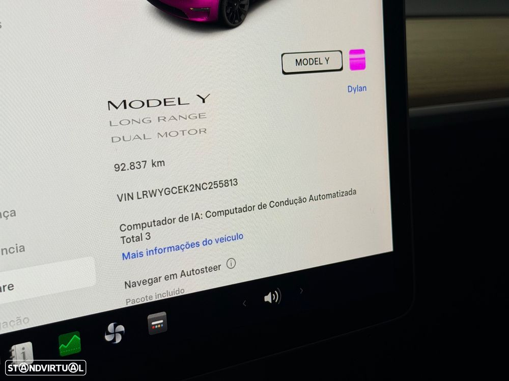 Tesla Model Y Long Range Tração Integral - 8