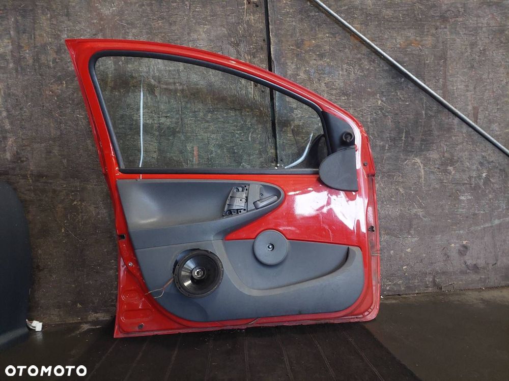 DRZWI KOMPLETNE LEWY PRZÓD PEUGEOT 107 I 5D KJH - 4