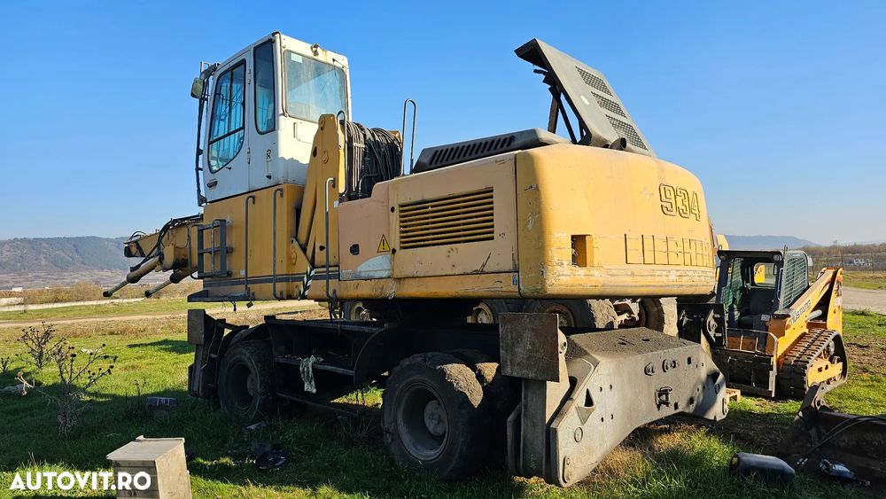 Excavator pe roți Liebherr A934C, A 934 C, pentru fier vechi, cabină liftantă - 1