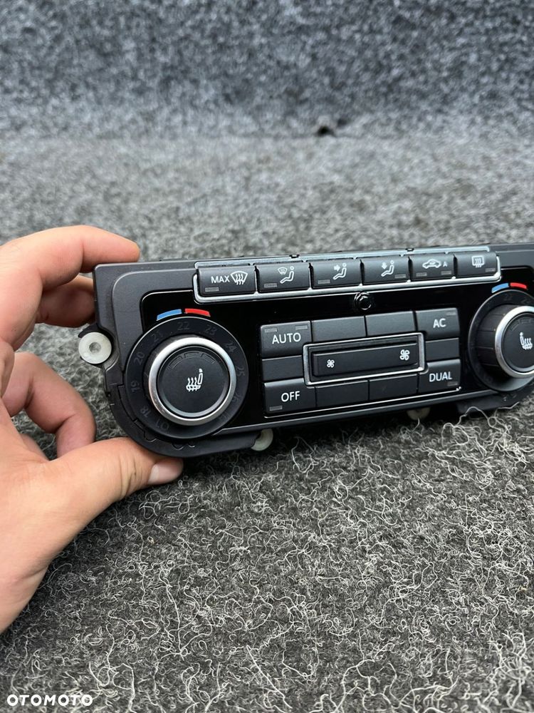 vw golf VI lift passat b7 panel nawiewu klimatyzacji 5K0907044 - 3