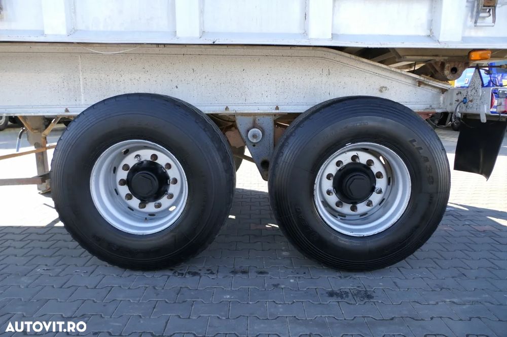 General Trailers REMORCI  BASCULANTĂ / 22 m³ / 2 AXE / 100% ALUMINIU / JANTE DIN ALIAJ - 18